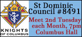 Knights of Columbus Council 8491 Sponsorship Banner
